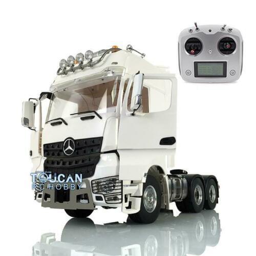 1/14 LESU Tractor Truck RC Metal 6*6 Chassis Radio Light Hercul Arco Cabin THZH0794-SMT3