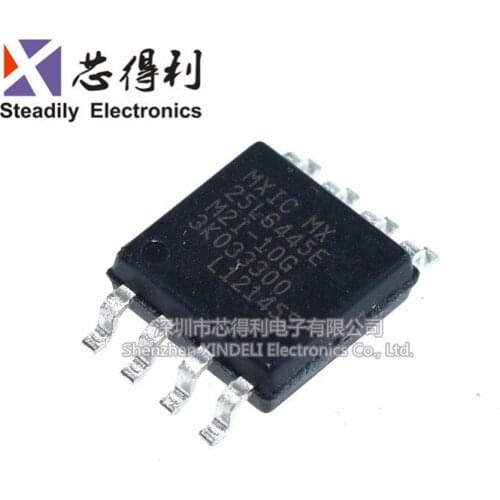 10pcs/lot MX25L6445EM2I-10G SOP8 Package 8MB Flash 64MBit Router Original