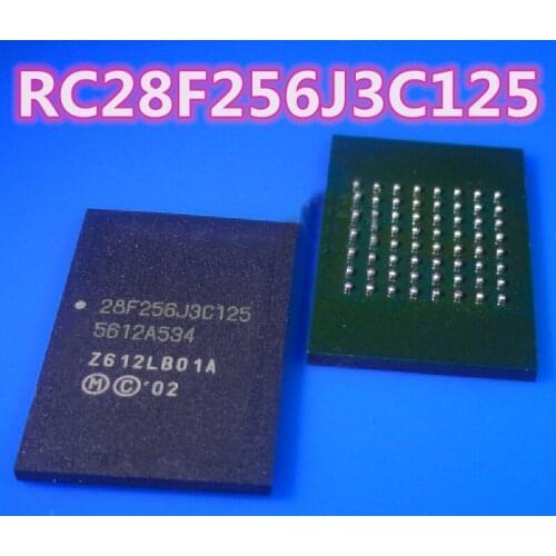 2PCS-10PCS/LOT RC28F256J3C125 28F256J3C125 28F256J3C BGA64 new car storage chip Free shipping