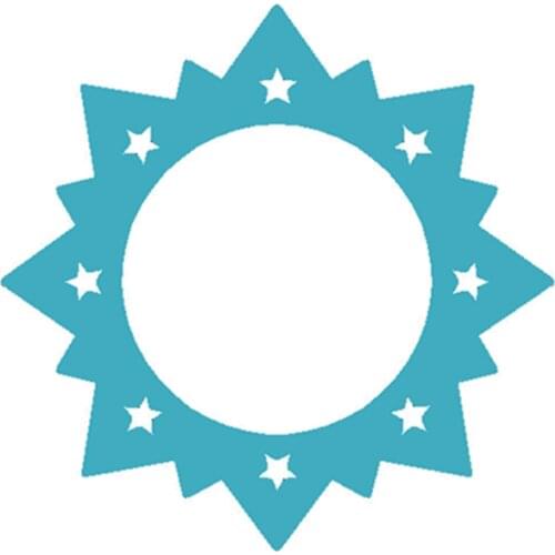 2021 Garland Door Hanging Window Christmas Decoration Cutting Dies Wooden Knife Die Compatible With Most Manual Die Cut Cutters