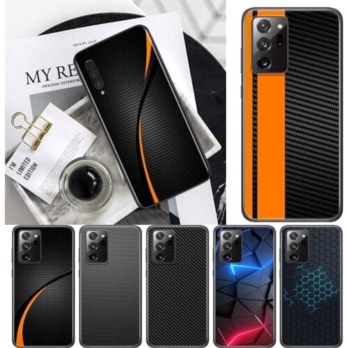 Car Carbon fibre For Samsung A72 A52 A02 S A32 A12 A42 A51 A91 A81 A71 A41 A31 A21 S A11 A01 A03 Core UW Phone Case