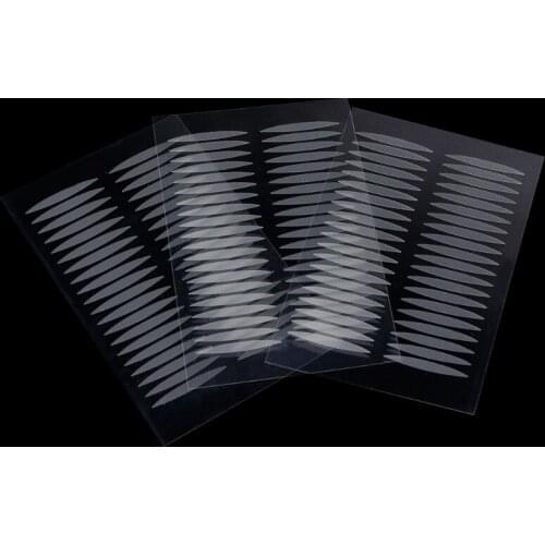40pcs 3D Invisible Shaped Double Eyelid Sticker Adhesive Tape Makeup X7JA