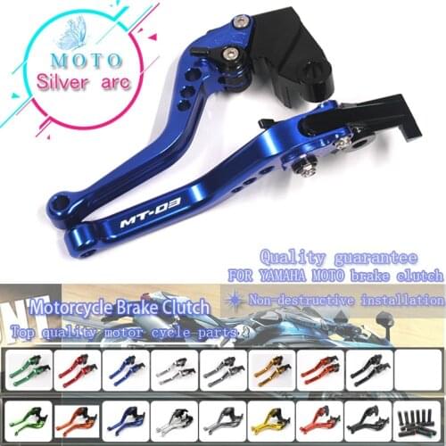 For YAMAHA MT-03 MT 03 MT03 2015 2016 2017 2018 2019 2020 Motorcycle Accessories Short Brake Clutch Levers
