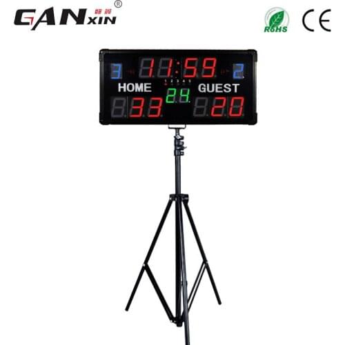 [Ganxin] Models adjustable multi-functional digital electronic scoreboard LED sports scoreboard