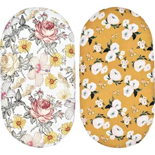 Fitted Cotton Crib Sheet With Removable Washable Cover For Toddle