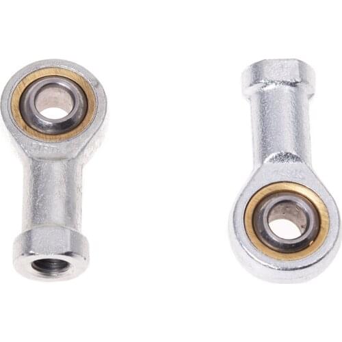 Hot-2pcs 8mm SI8T/K Threaded Self-Lubricating Rod End Spherical Plain Bearing