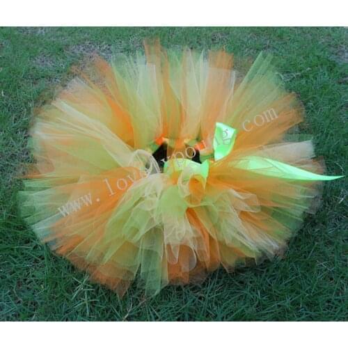 Girls Halloween Costume Tutu Skirt Baby Kids Holiday Clothing Girl Cosplay Wear Dance Party Fluffy Tutu Skirt