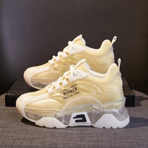 Hot Outdoor Sport Womens Shoes Professional Sneakers for Women Breathable Womens Thick Bottom Running Shoes Zapatos De Mujer