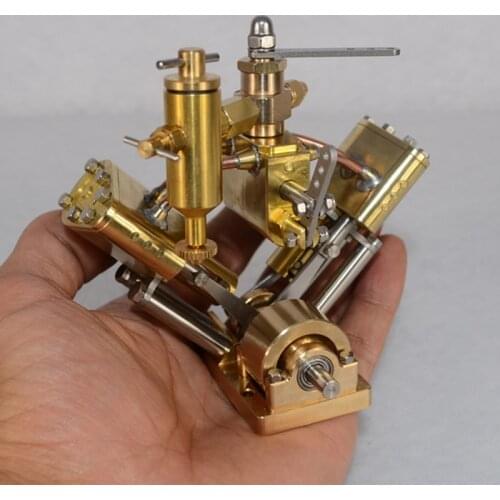 Model of Double Cylinder Reciprocating Steam Engine*Steam Ship Engine