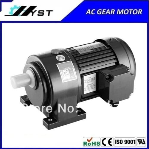 Small ac gear motor 750W single phase light duty type with gearbox 2# ratio 3~10