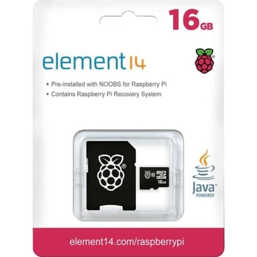Official NOOBS Preloaded 16GB Micro SD Card for Raspberry Pi 3 Model B 16G TF Card for BPI 3 Banana M2 M1+plus D R1