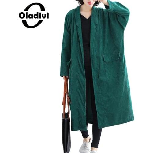 Oladivi Women's Long Raincoats