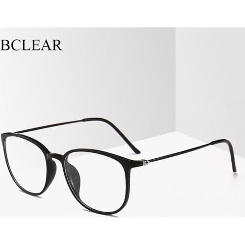 BCLEAR New Ultra-light TR90 Unisex Eyeglass Fashion Slim Retro Men Women Optical Frame Spectacle 2212 Prescription Eyewear Hot