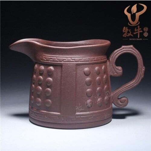 Manufacturers wholesale cheap Purple mud antique style palace male Yixing gift cup 250 ml tea set mixed batch