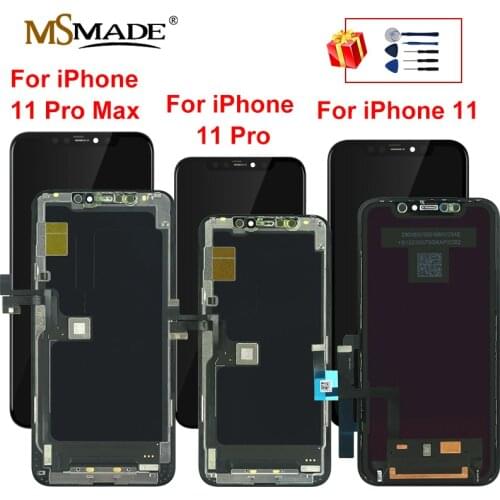 Orignal LCD For iphone 11 LCD With 3D Force Touch Screen Digitizer Assembly Parts For iPhone 11 Pro MAX Screen For IPhone 11 Pro