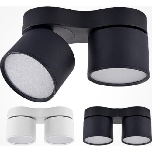 Dimmable folding rotating LED downlight 7W, 10W, 20W, 30W, ceiling spotlight, AC85~265V LED ceiling light indoor lighting