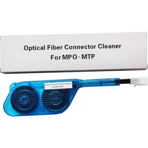 MPO Fiber Optic Cleaning Pen 12 Core MTP Fiber Optic Connector Cleaner Device Cleaning Optical Fiber End-Face Cleaner