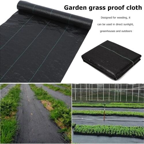 Weed Fabric Agriculture Greenhouse Garden Weed Control Landscape Plant Weeding Ground Cloth Cover Ecological Control Mat Orchard