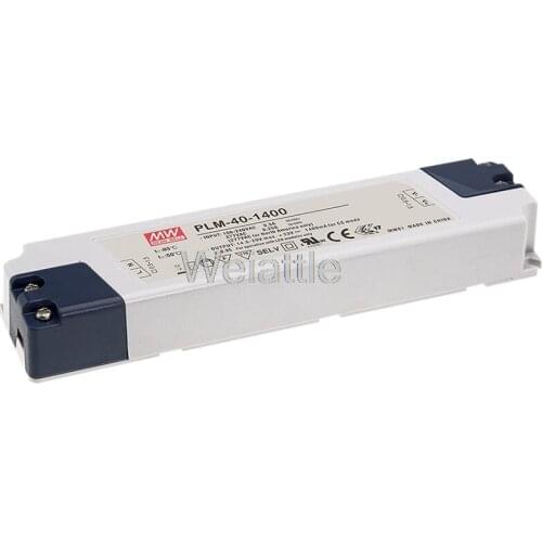 MEAN WELL original PLM-40-1750 23V 1.75A meanwell PLM-40 23V 40.25W Single Output LED Switching Power Supply