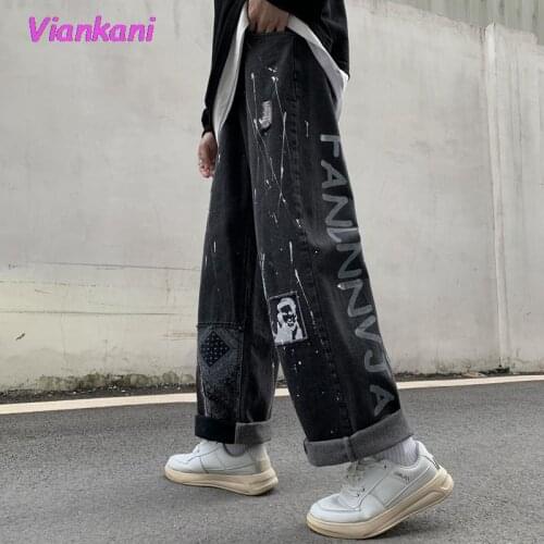 Широкие джинсы Viankani China At AliExpress