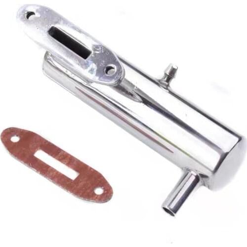 1set Side Exhaust For Toki 15 Nitro Engine 2.5cc Aluminum Exhaust Pipe Aircraft Model Car Mmethanol Engine
