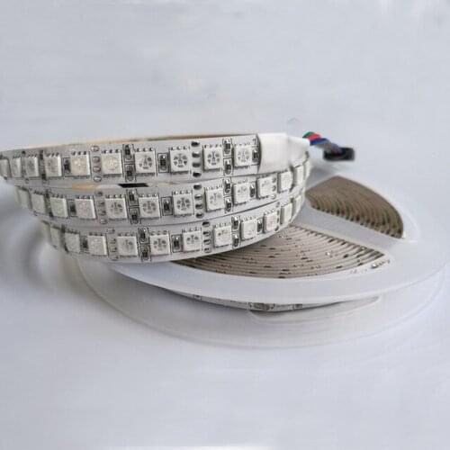 5050 LED Strip Light 600 LEDs/5 Meters DC 12V High Lumen Waterproof IP20 SMD Diode Ribbon Tape