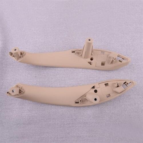 51417279315 1 Pair 51417279316 Rear Beige Inner Trim Door-Pull Handle Fit for BMW 3' F30 F31 F34 F35 F80 4' F32 F33 F36 F82 F83