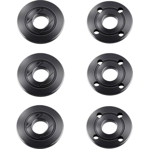 6 Pack Angle Grinder Flange Nut 5/8 for Dewalt Ryobi Makita 224399-1 193465-4 224568-4 9005BZ 9015B Replacemen
