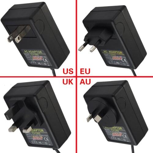 Free shipping 1PCS 12V2A AC100V-240V Converter Adapter to DC12V 2A 2000mA Power adpter 5.5mm x 2.1/2.5mm for LED CCTV
