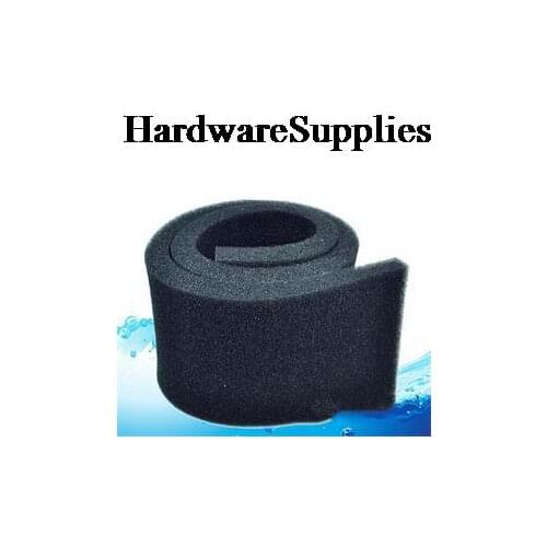 1Pcs Black Practical 50*12*2cm Biochemical Cotton Filter Aquarium Fish Tank Pond Foam Sponge Filter
