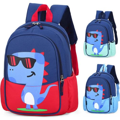 Children School Bags For Boys Cool Kindergarten School Dinosaur Backpacks Creative Animals Kids Bag Mochila