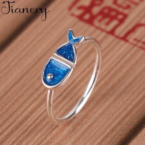 Luxury Brand Fish Rings For Women Wedding Engagement Charm Knuckle Rings Men Vintage Jewelry Romantic Party Gift