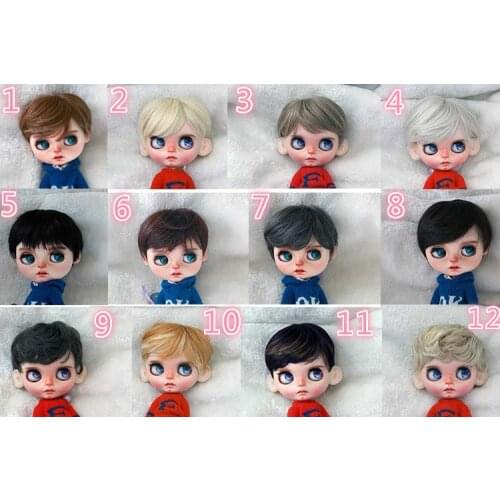 RBL blyth Doll scalp 1/6 doll scalp (suitable for blyth) boy wigs 201910