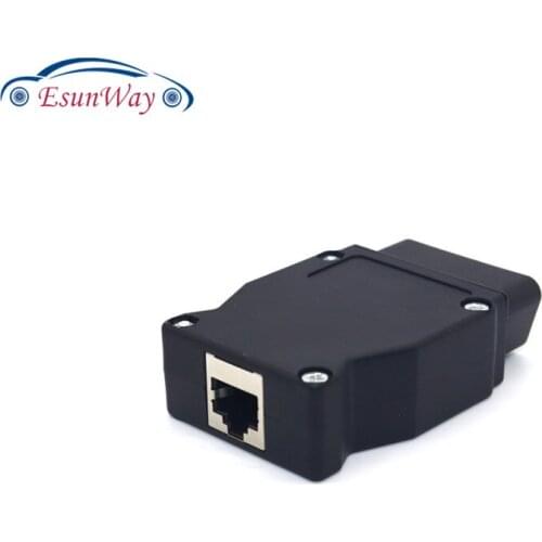 Best Price OBD2 16Pin Plug For BMW ESYS ICOM Coding For ENET Ethernet 16PIN Enet Connector For BMW Cars Adapter OBD2 Interface