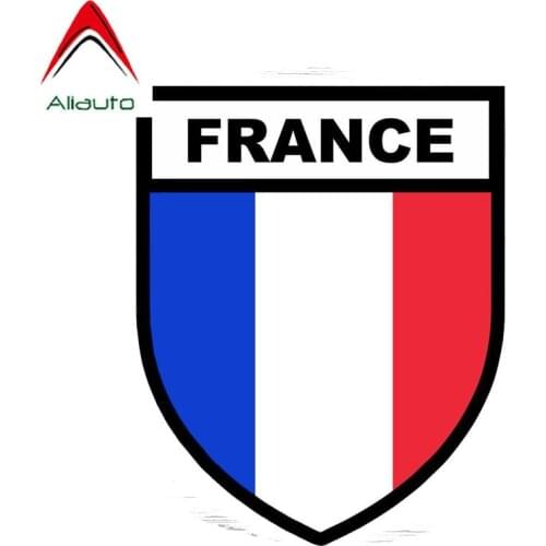 Aliauto France Flag Army Military Car Sticker PVC Sunscreen Waterproof Reflective Motorcycle Decal Accessories,13cm*10cm