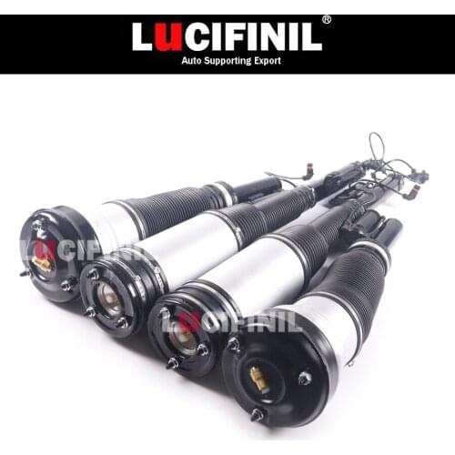 LuCIFINIL Front Shock Absorber Rear Air Spring Air Ride Fit Mercedes Benz W220 S-Class 2203202438 2203205013