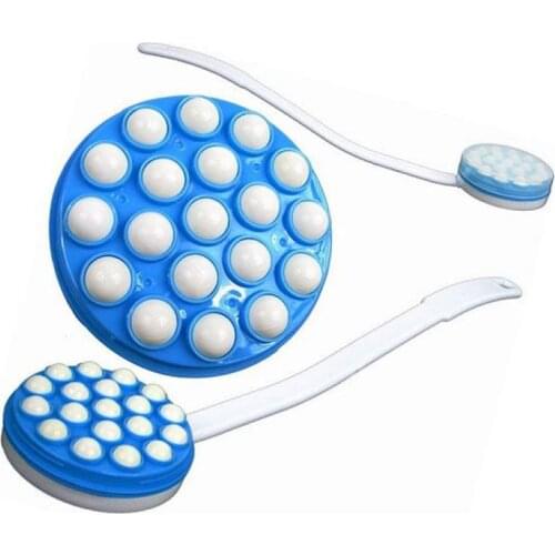 Body Roller Lotion Applicator Bath Brush Exfoliating Silicone Body Massage Shower Brush SPA Woman Man Skin Care Body Brush