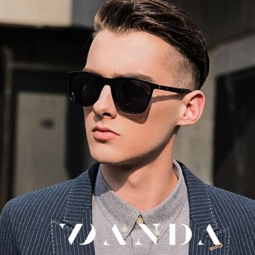 2020 new style male magnesium aluminum square polarized sunglasses female men retro driving fishing outdoor UV400 goggles 3341