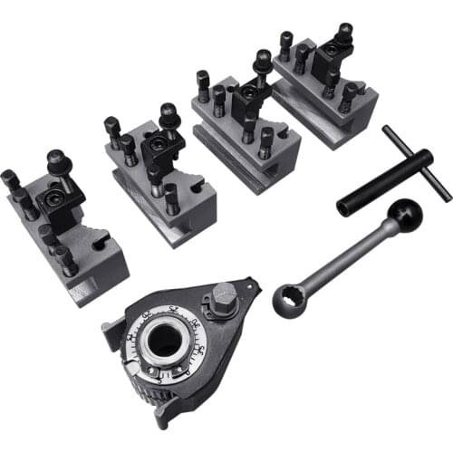 Euro Type Lathe Quick Change Tool Post Quick Change Tool Holder Aa for mini lathe CQ0618A and WM210V directly install