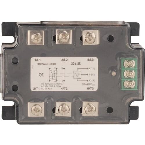 10-20mA Input 10-40VDC Output 40A Riding Motor Is Reversing Three-phase Solid State Relay SSR RR 2A40D400 Solid State Module