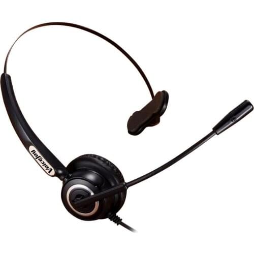 VoiceJoy Professional call center telephones headsets RJ09 / RJ10 plug RJ9 headset phone headset office headset with microphone