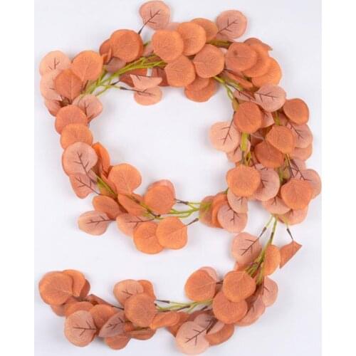 1 Bouquet 200cm Artificial Flower Plant Vine Fake Green Willow Ratten Hanging Pendant Home Outdoor Garden Decoration