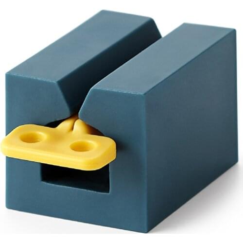 1PC Toothpaste Dispenser Silicone Bottom Rolling Space Saving Squeezer Cream Tube Squeezing Dispenser Home Bathroom Accessories