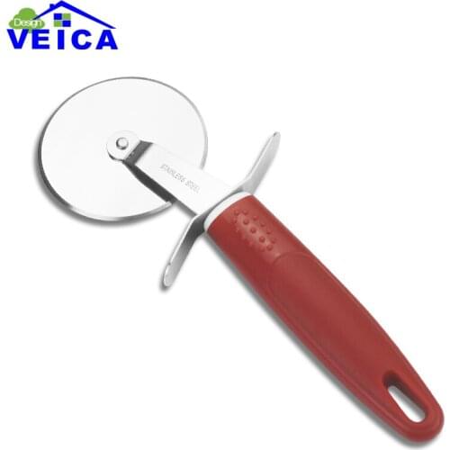 1 pcs Stainless Steel Pizza Cutter Round Shape Pizza Wheels Cutters Cake Bread Round Knife Cutter Pizza Tools