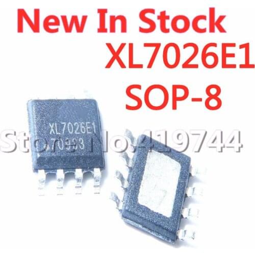 5PCS/LOT XL7026 XL7026E1 SOP-8 step-down DC-DC converter chip In Stock NEW original IC