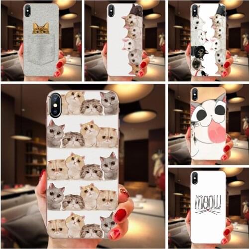 Cases For Sony Xperia Z Z1 Z2 Z3 Z3+ Z4 Compact Z5 Plus M2 M4 XA XA1 XZ Premium Cute Ginger Pizza Bowknot Cat Kawaii