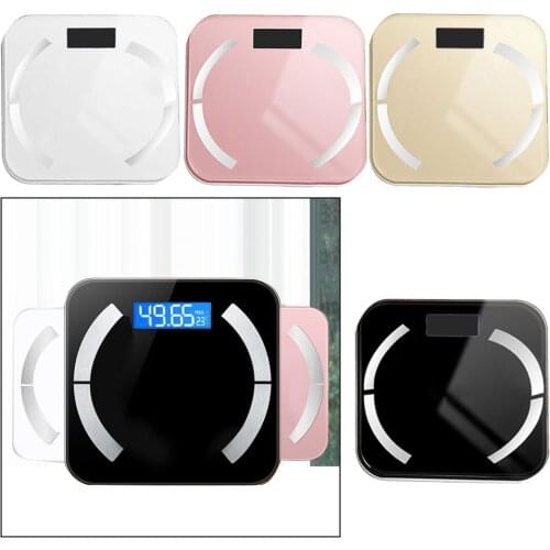 Digital Body Fat Scale Smart Bathroom Bluetooth Calories BMI Water Checker 180kg BMI Bluetooth Weigh BMI Bluetooth Monitor