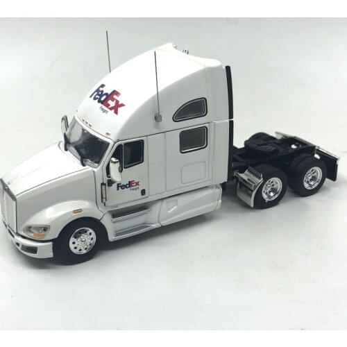 Diecast 1:53 Scale Kenworth Fedex Express Container Truck Alloy Transporter Simulation Car Model Static Display Adult Collection