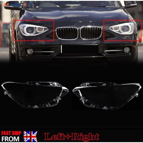 MagicKit For BMW 1 Series F20/F21 Pre-LCI Headlight Headlamp Lens Cover Left+Right 12-14
