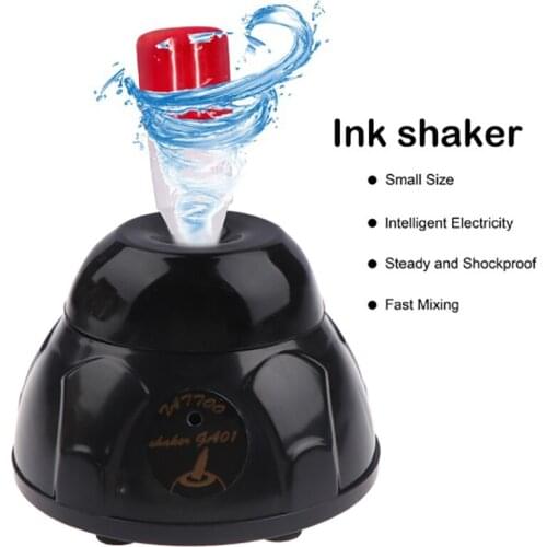 Tattoo Machine Vortex Stirrer Ink Mixer Electric Orbital Tattoo Pigment Ink Shaking Nail Polish Liquid Bottle Shaker Machine